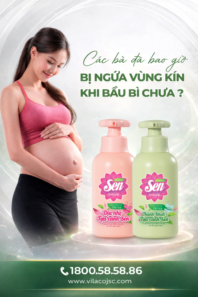 Nước Giặt Đồ Lót Sen