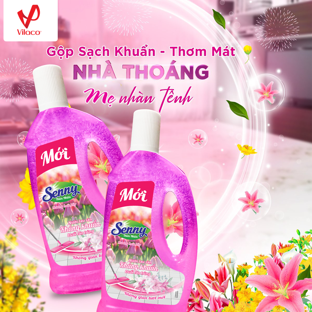 Nước Lau Sàn Senny Hoa Lily