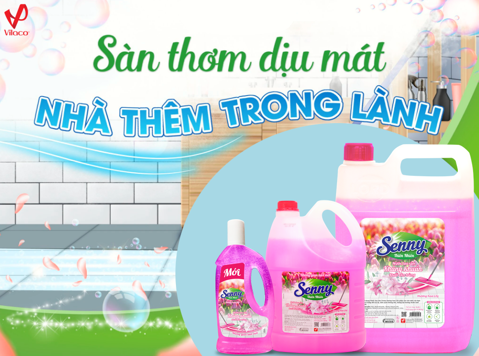 Nước Lau Sàn Hoa Lily - Đắm Chìm Trong Hương Hoa Tươi Mát
