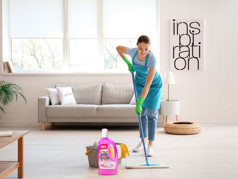 Cách Sử Dụng Nước Lau Sàn Đúng Cách Giúp Nhà Sạch Bóng Và Ngát Hương Thơm
