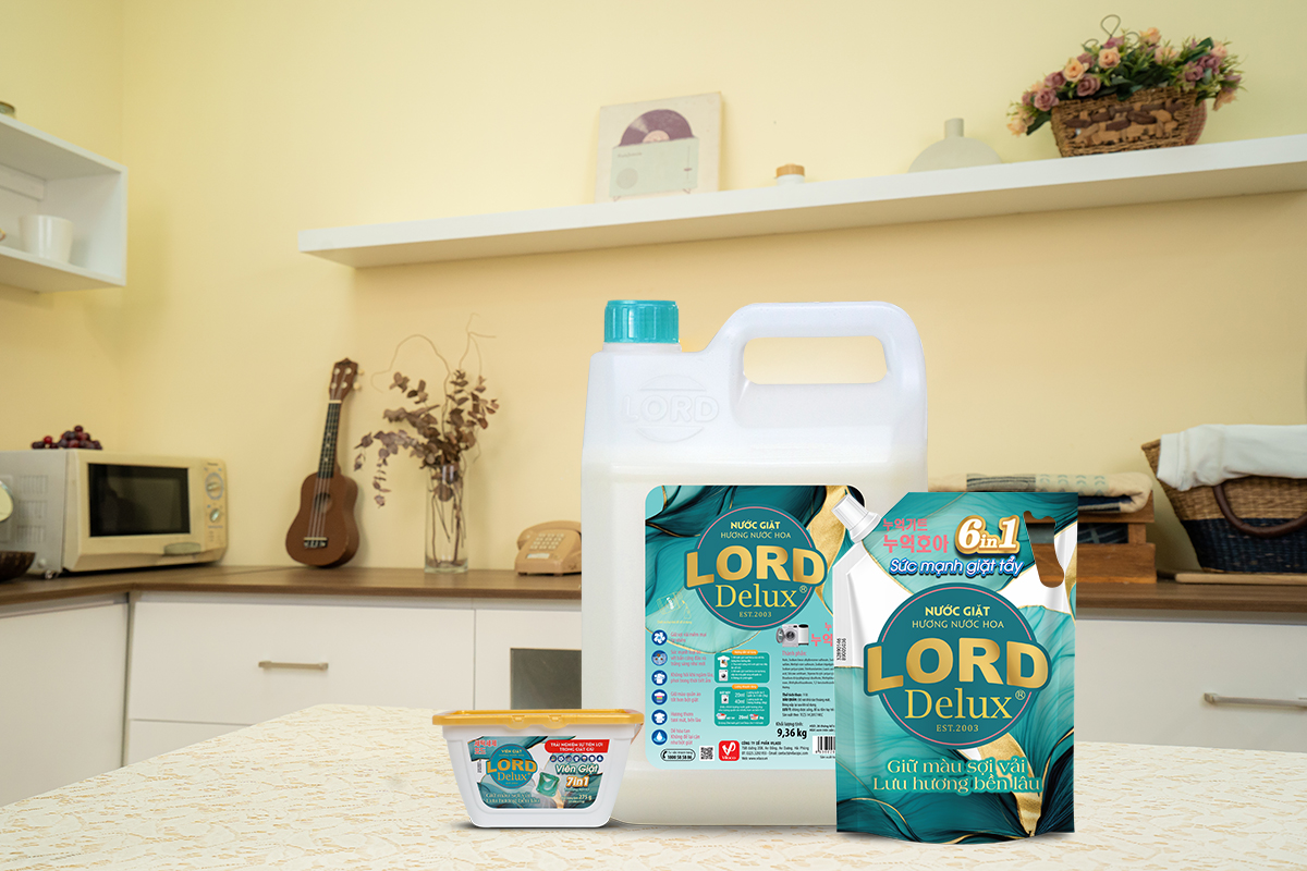 Lord Delux – Đánh Bay Vết Bẩn, Giữ Trọn Màu Vải