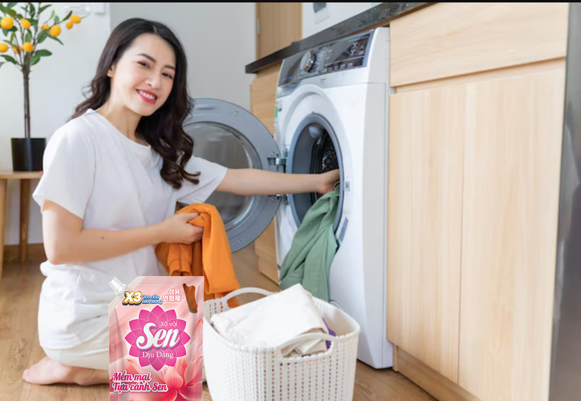 Nước Xả Vải Hương Sen – Êm Dịu Tự Nhiên, Lưu Hương Nhẹ Nhàng