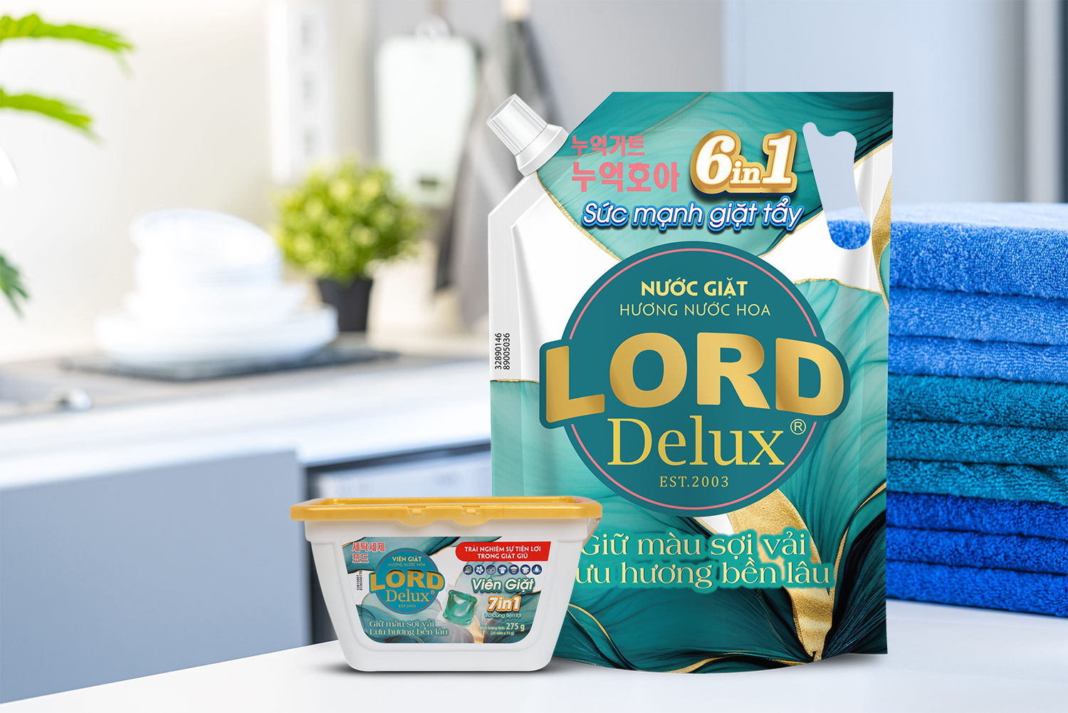 Trải nghiệm bất ngờ của viên giặt xả Lord Delux| Giặt giũ thảnh thơi – Áo quần thơm mới