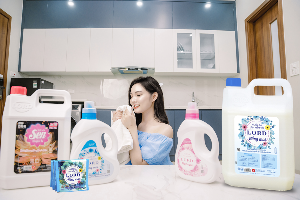 Nước Xả Vải Lord – Chạm Nhẹ Hương Thơm, Nâng Niu Từng Sợi Vải