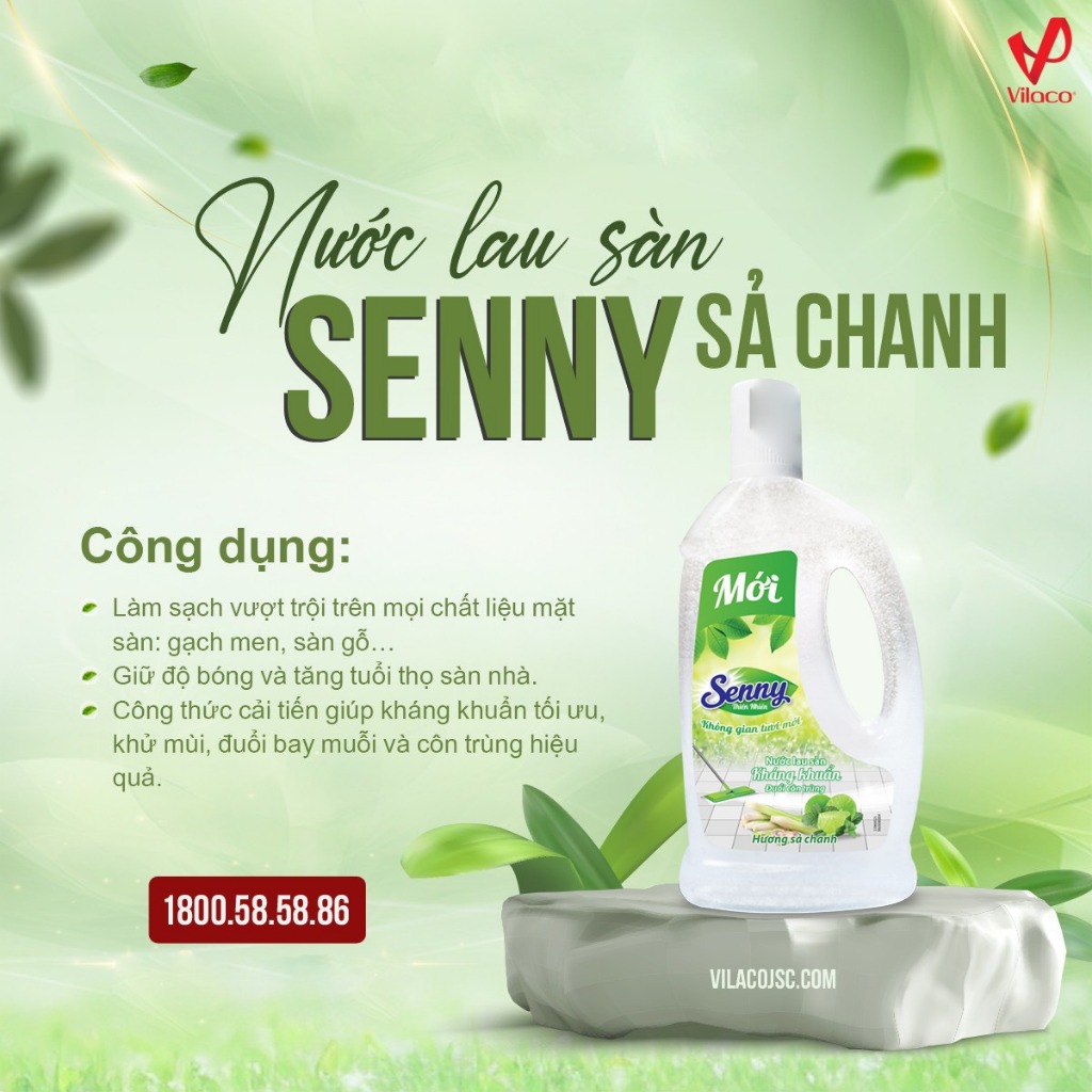 Senny Sả Chanh – Tinh Dầu Tự Nhiên Cho Ngôi Nhà Luôn Tươi Mới