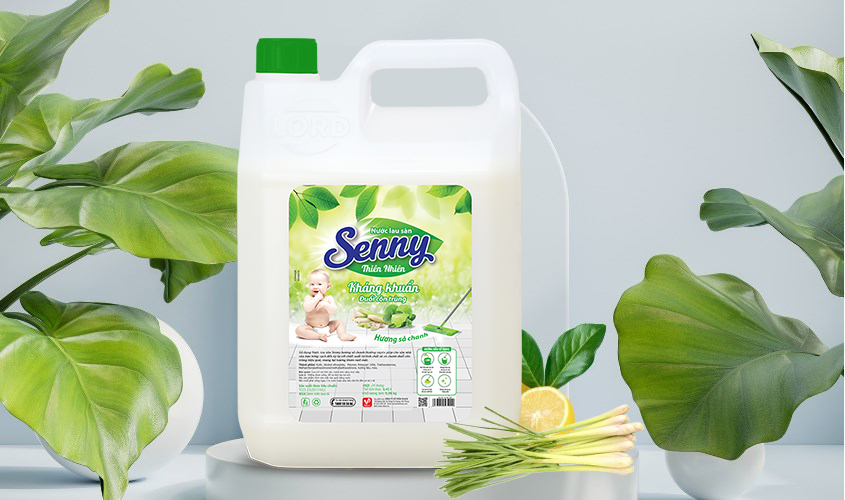 Ngôi Nhà Sạch Bóng, Hương Sả Chanh Lan Tỏa Với Nước Lau Sàn Senny