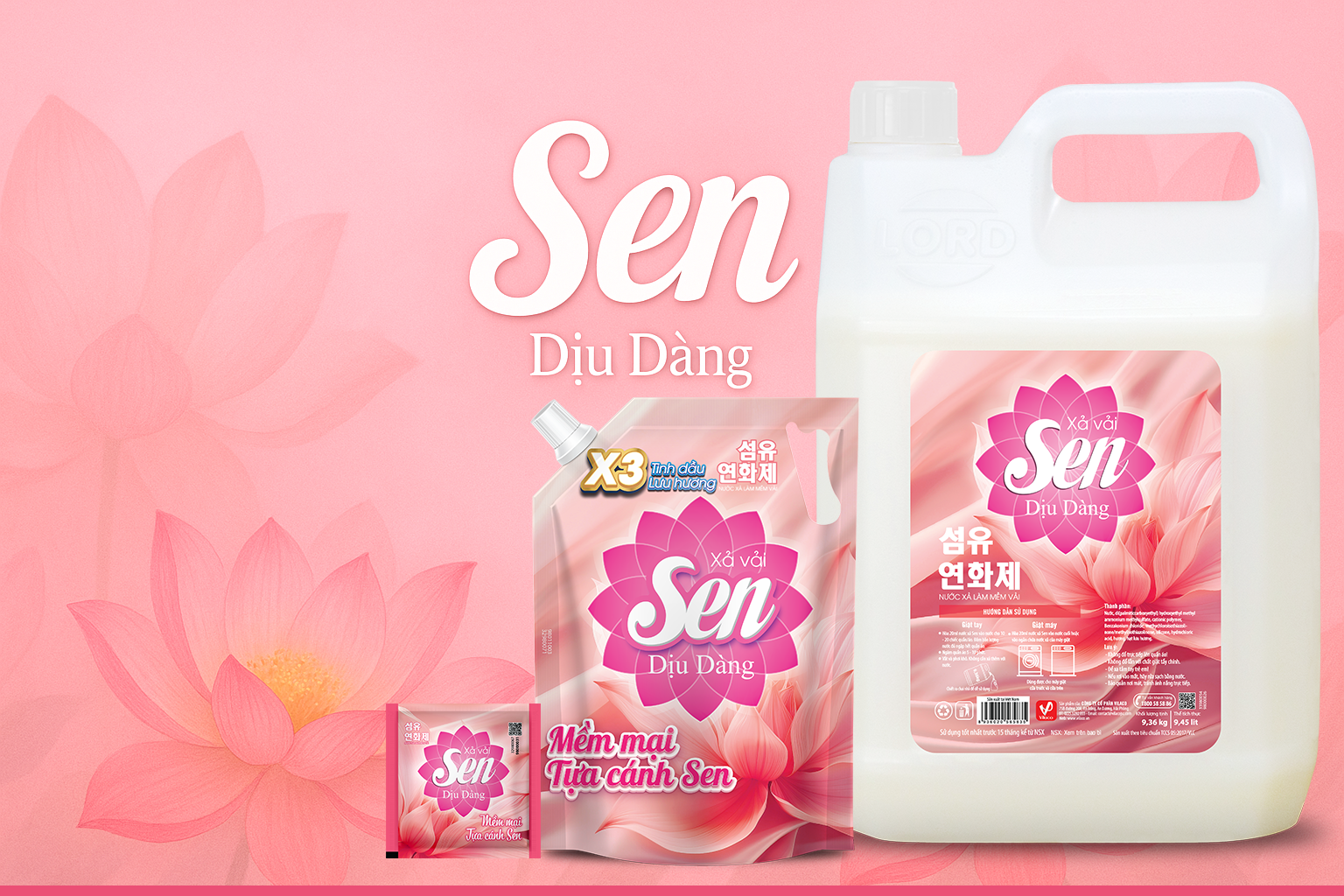 Thanh Tao Như Sen – Dịu Êm Trên Từng Bộ Trang Phục Với Xả Vải Sen Dịu Dàng