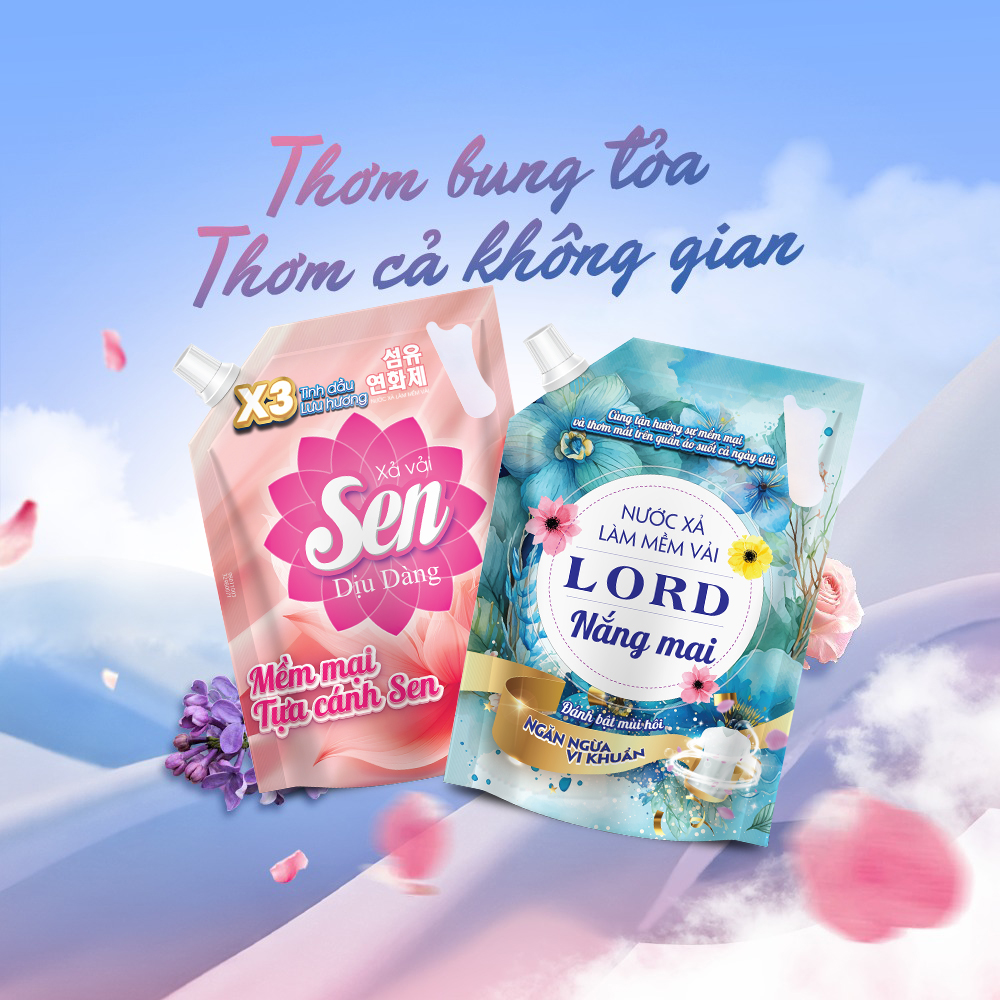 Nước Xả Vải Sen & Lord Nắng Mai – Yêu Ngay Lần Đầu Tiên