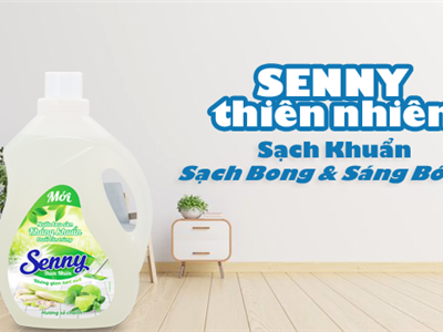 Nước lau sàn Senny sả chanh - Hương sả chanh tự nhiên