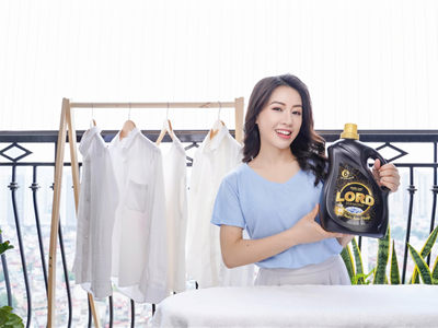 Có nước giặt xả Lord Diamond - Áo quần hương thơm sang trọng, đậm chất Pháp