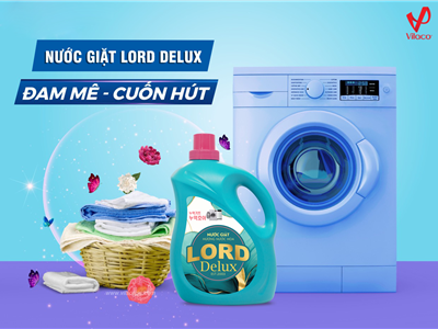 Nước giặt Lord Delux hương nước hoa tỏa ngát hương thơm được mọi chị em nội trợ mê mẩn