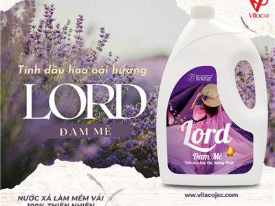 Nước xả vải Lord Đam Mê - Hương Thơm Lan Tỏa, Cảm Xúc Bất Tận
