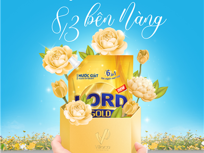 Hãy Để Nước Giặt Lord Gold Bên Nàng – Yêu Thương Trọn Vẹn Ngày 8/3