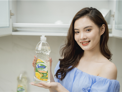 Nước Rửa Chén Senny Gừng Cam – Sạch Dầu Mỡ, Thơm Tự Nhiên