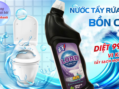 Tẩy Bồn Cầu Lord – Sạch Sâu, Mùi Dịu, Không Lo Hóa Chất