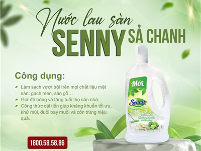 Senny Sả Chanh – Tinh Dầu Tự Nhiên Cho Ngôi Nhà Luôn Tươi Mới