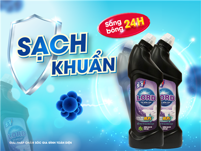 Mỗi Ngày Làm Sạch Dễ Dàng – Bồn Cầu Luôn Trắng Tinh Với Lord