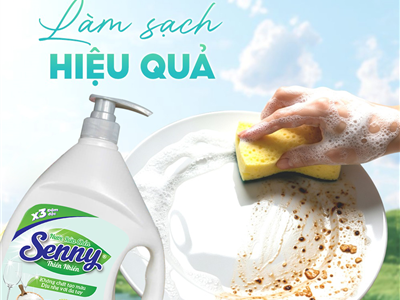 Tinh Chất Nước Rửa Chén Senny Lô Hội – Giải Pháp Làm Sạch Tự Nhiên Cho Mọi Căn Bếp