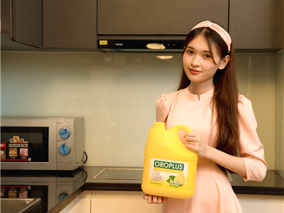 An Tâm Rửa Chén Cho Cả Gia Đình Cùng OROPLUS Hương Chanh