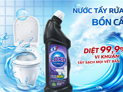 Nước Tẩy Bồn Cầu Lord – Giải Pháp Làm Sạch Nhà Vệ Sinh Hiệu Quả