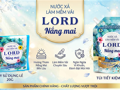 Đánh Thức Cảm Giác Tươi Mới Với Nước Xả Lord Nắng Mai